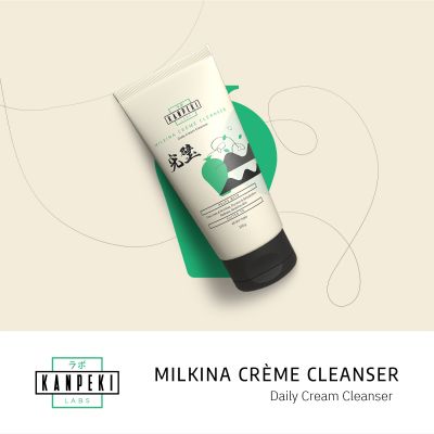 Kanpeki: Milkina Creme Facial Wash - 100gm