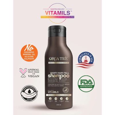 Orgatre: Anti hair Fall Shampoo - 250ml