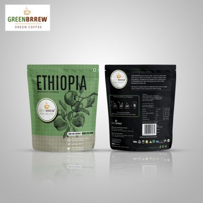 Greenbrrew: Instant Green Coffee - Green Apple & Cinnamon - 20 Sachets