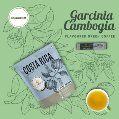 Greenbrrew: Instant Green Coffee - Garcinia Cambogia - 20 Sachets