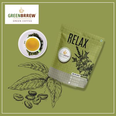 Greenbrrew: Instant Green Coffee - Tulsi - 20 Sachets