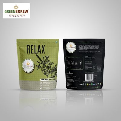 Greenbrrew: Instant Green Coffee - Tulsi - 20 Sachets
