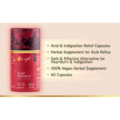 LYEF Wellness: Acid Balance Capsule - 60 Capsules
