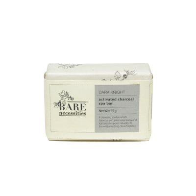 Bare Necessities: Dark Knight: Activated Charcoal Spa Bar - Pack of 2 (75gm each)