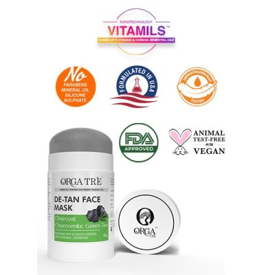 Orgatre: Detan Face Mask - 40gm