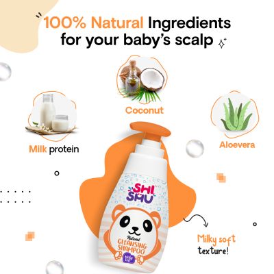 Shishu: Milky Soft Cleansing Baby Shampoo - 400 ml