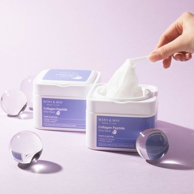 Mary&May: Collagen Peptide Vital Mask - 30 Sheets