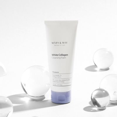 Mary&May: White Collagen Cleansing Foam - 150ml