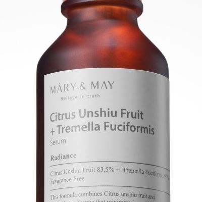 Mary&May: Citrus Unshiu + Tremella Fuciformis Serum - 30ml