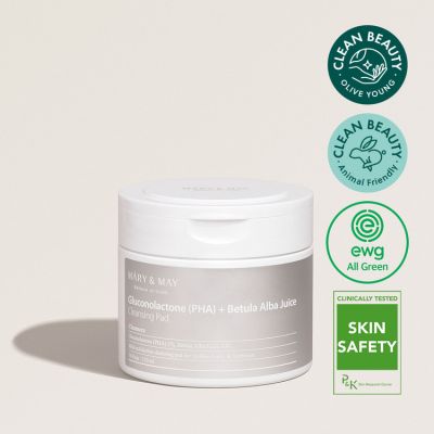 Mary&May: Gluconolactone Pha & Betula Alba Juice Cleansing Pad - 70 Pads