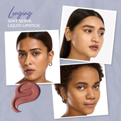 Unintrptd Beauty: Soft Serve Liquid Lipstick - Longing