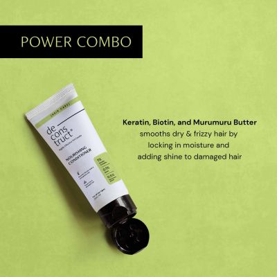 Deconstruct Skincare: Nourishing Conditioner 1% Keratin Complex + 0.1% Biotin+ 0.5% Murumuru Butter - 200ml