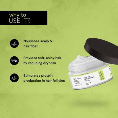 Deconstruct Skincare: Hair Nourishing Mask 0.1% Biotin + 0.5% Vitamin F + 2% Shea Butter - 200gm