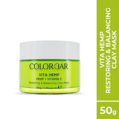 Colorbar: Vita Hemp Restoring & Balancing Clay Mask - 50gm