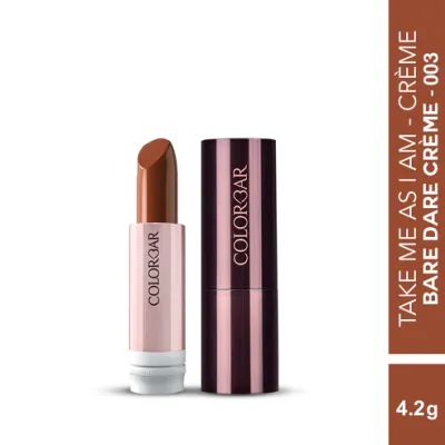 Colorbar: Take Me As I Am Vegan Matte Lipstick Bare Dare 003 - 4.2gm