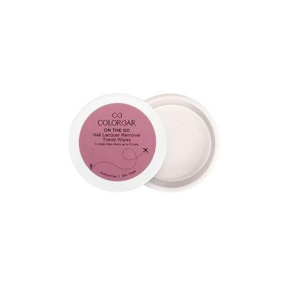 Colorbar: On The Go Nail Lacquer Remover Wipes Rainbow Bouquet - 007