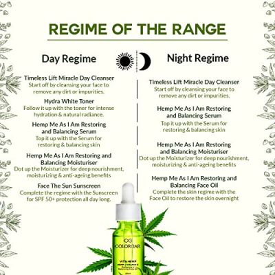 Colorbar: Vita Hemp Restoring & Balancing Night Oil - 20ml