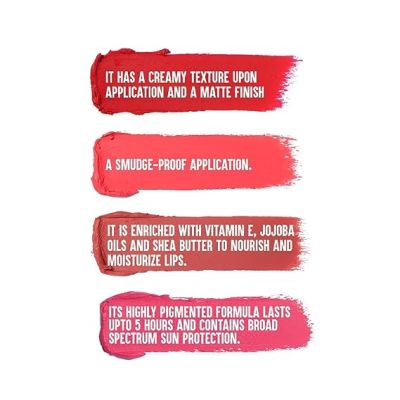 Colorbar: Velvet Matte Lipstick Bare 058 - 4.2gm