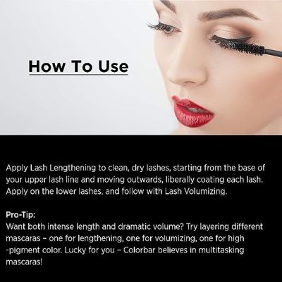 Colorbar: Lash Illusion Mascara Lengthening Lash & Volumising Mascara