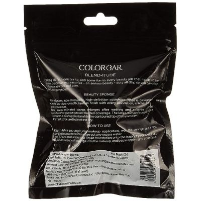 Colorbar: Blend-Itude Beauty Sponge-Black