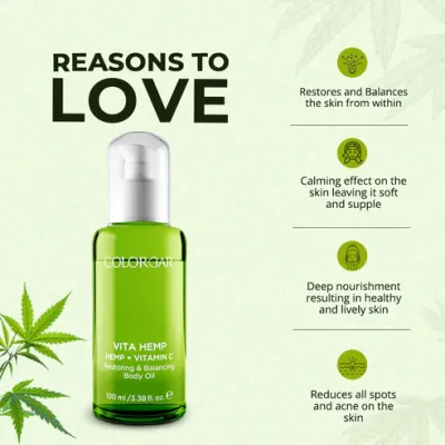 Colorbar: Vita Hemp Restoring & Balancing Body Oil - 100ml