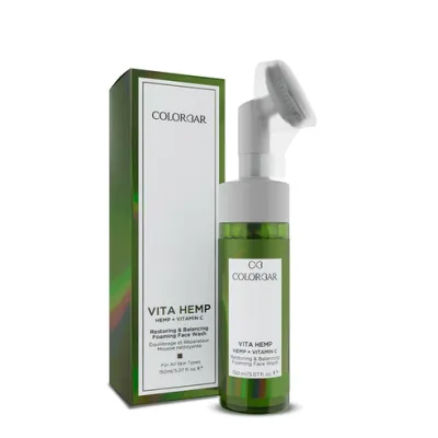 Colorbar: Vita Hemp + Vitamin C Restoring & Balancing Foaming Face Wash - 150ml