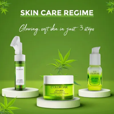 Colorbar: Vita Hemp + Vitamin C Restoring & Balancing Foaming Face Wash - 150ml