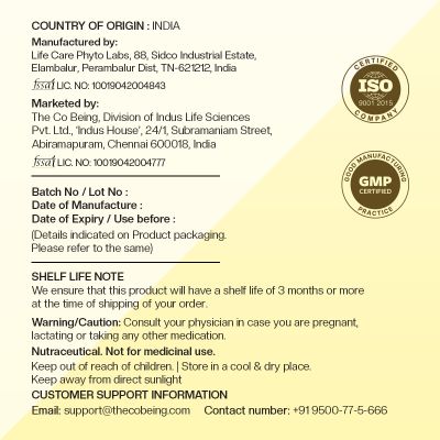 The Co Being: Burn Fit Capsule - 60 Capsules