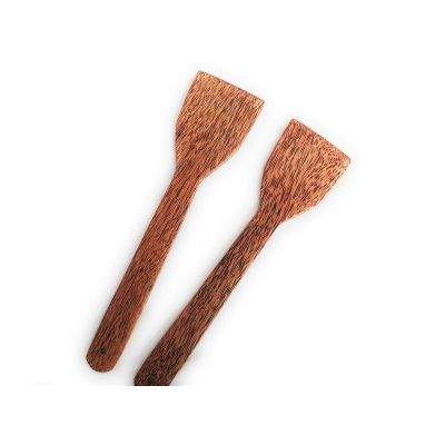 Thenga: Coconut Wood Spatula - Set of 2