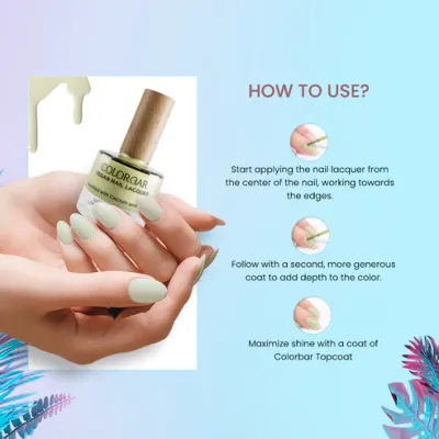 Colorbar: Vegan Nail Lacquer Joyful Tone Frosting-14 - 8ml
