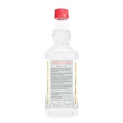 Indic Wisdom: Wood Pressed Virgin Coconut Oil 500 ml (Cold Pressed Coconut Oil - Extracted on Wooden Churner)