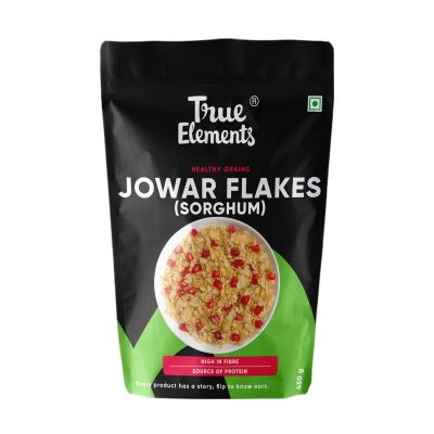 True Elements: Plain Jowar Flakes - 450gm