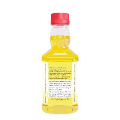 Indic Wisdom: Wood Pressed Sweet Almond Oil 100 ml (Cold Pressed Sweet Almond Oil - Extracted on Wooden Churner)