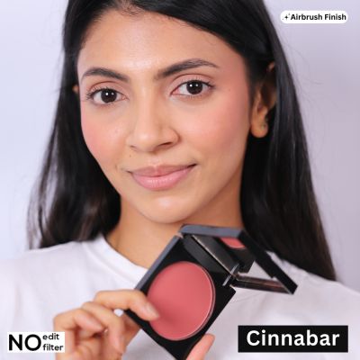 Wearified: Soft Focus Buildable Blush Airbrush Powder - Cinnabar