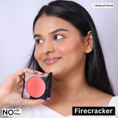 Wearified: Soft Focus Buildable Blush Airbrush Powder - Firecracker