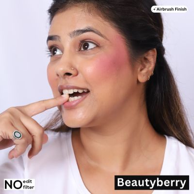 Wearified: Soft Focus Buildable Blush Airbrush Powder - Beautyberry
