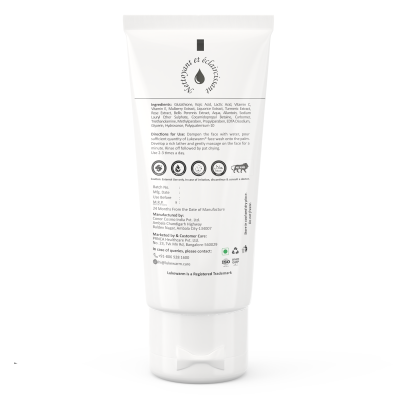 Lukewarm: Glutathione Face Wash - 100ml