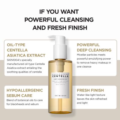SKIN1004: Madagascar Centella Light Cleansing Oil - 200ml