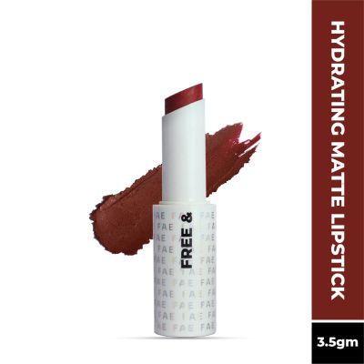 FAE Beauty: Mulberry Wine Modern Matte Lipstick (Shade Quirky) - 3.5gm