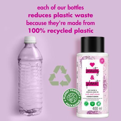 Love Beauty And Planet: Rice Water & Angelica Seed Oil Silicone Free Conditioner - 400ml
