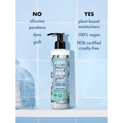 Love Beauty And Planet: Coconut Water & Mimosa Flower Body Lotion - 190ml