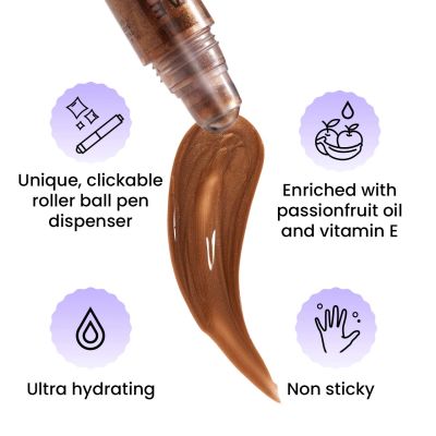FAE Beauty: Bronze Gold Shimmer Lip Gloss - 6gm