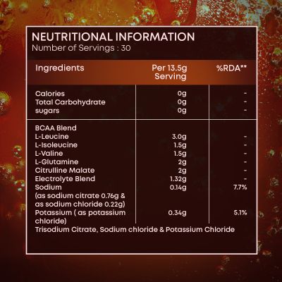 ZEELAB: BCAA - Cola - 400gm