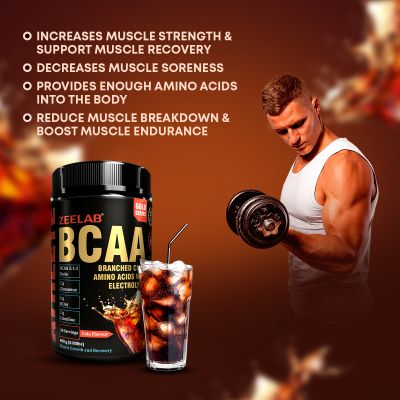 ZEELAB: BCAA - Cola - 400gm