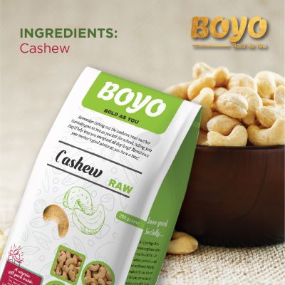 BOYO: Special Offer -Natural California Cashew - Pack of 2 (500gm each)