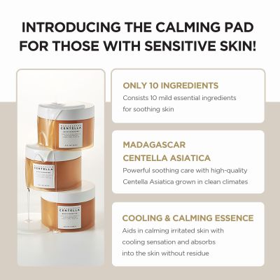 SKIN1004: Madagascar Centella Quick Calming Pad 70 Pads (130ml)