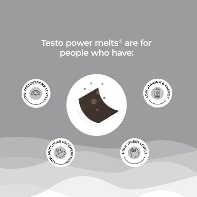 Wellbeing Nutrition: Melts Testo Power - 30 oral strips