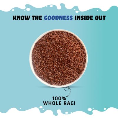 True Elements: Whole Ragi - 1kg