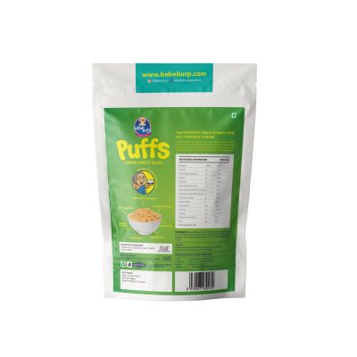BEBE BURP: Grandma's Super Puffs Jowar Cheesy Blast - Pack of 2 - 35gm Each