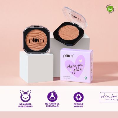 Plum: There You Glow Highlighter - Rose n' Shine